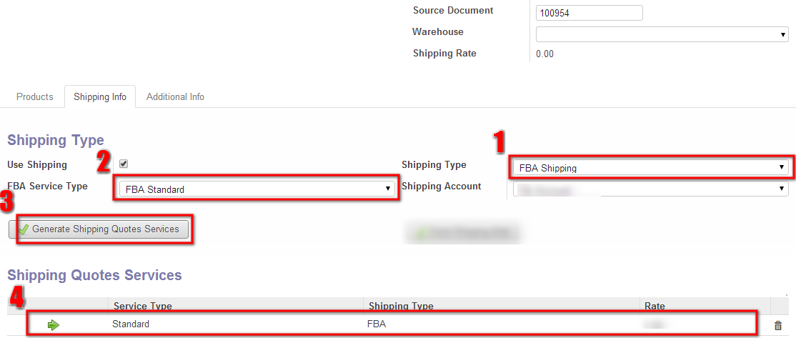 Cloud ERP Shipping Types