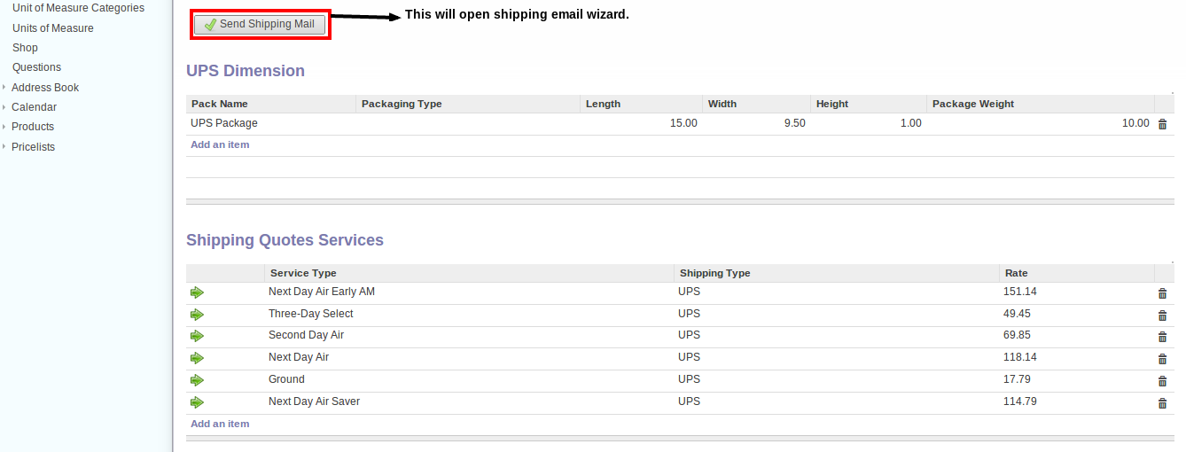 Cloud ERP Order Shipment