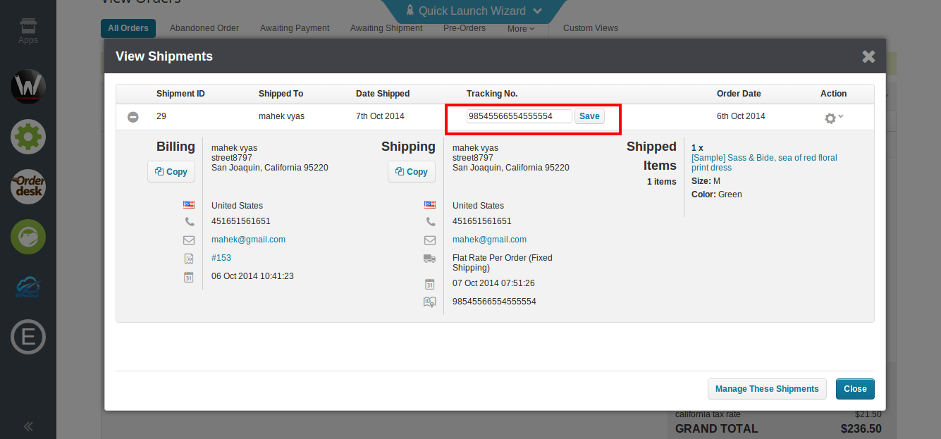 Big Commerce cloud ERP Connector