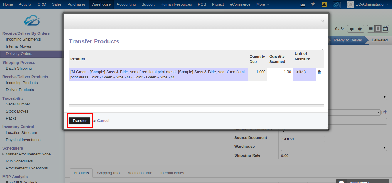 Big Commerce cloud ERP integration