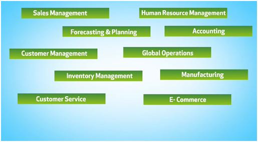 Cloud ERP Moduels